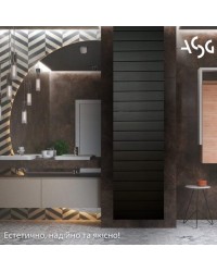 Біметалевий радіатор ASG 500/100 GRAPHITE Біметалевий радіатор ASG 500/100 GRAPHITE