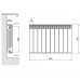 Биметаллический радиатор Kroner Laura Perfect 500P 500×80×100