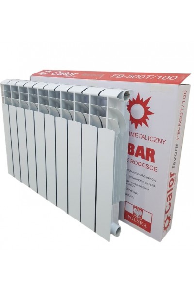 Биметаллический радиатор Calor Favorit FB-500T/100