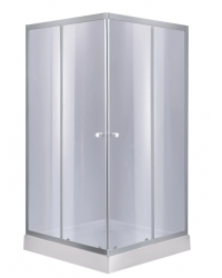 Душевая кабина Lidz Wawel SC90x90.SAT.LOW.GR (поддон Mazur ST90x90x16)