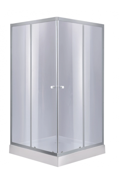 Душевая кабина Lidz Wawel SC90x90.SAT.LOW.GR (поддон Mazur ST90x90x16)