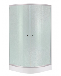 Душевая кабина Lidz Latwa SC80x80.SAT.LOW.FR (поддон Kapielka ST80x80x15)
