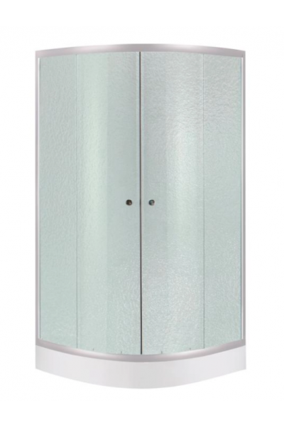 Душевая кабина Lidz Latwa SC80x80.SAT.LOW.FR (поддон Kapielka ST80x80x15)
