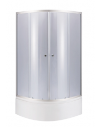 Душевая кабина Lidz Latwa SC80x80.SAT.HIGH.GR (поддон Kapielka ST80x80x41 с панелью)