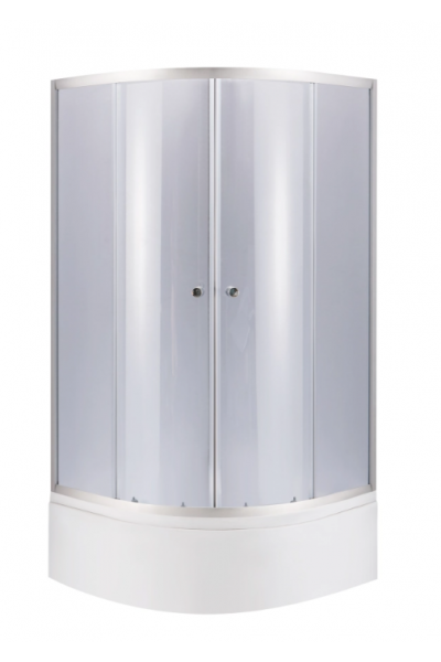 Душевая кабина Lidz Latwa SC80x80.SAT.HIGH.GR (поддон Kapielka ST80x80x41 с панелью)