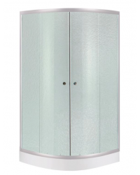 Душевая кабина Lidz Latwa SC90x90.SAT.LOW.FR (поддон Kapielka ST90x90x15)
