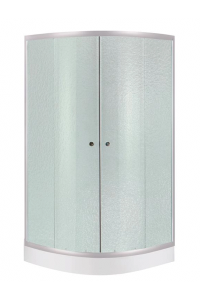 Душевая кабина Lidz Latwa SC90x90.SAT.LOW.FR (поддон Kapielka ST90x90x15)