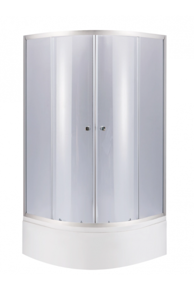 Душевая кабина Lidz Latwa SC90x90.SAT.HIGH.GR (поддон Kapielka ST90x90x41 с панелью)