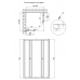 Душевая кабина Qtap Pisces CRM107-9SP5 75-90x75-90