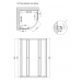  Душевая кабина Qtap Taurus CRM1011AC6 100x100 см