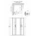  Душевая кабина Qtap Taurus CRM1099SC6 90x90 см