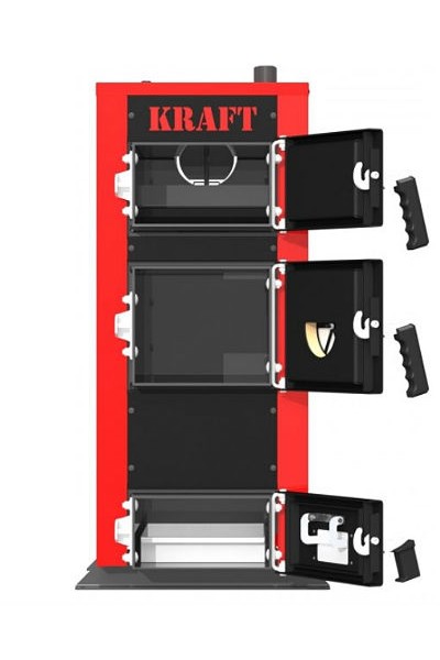 Твердотопливный котел Kraft E New 16 кВт