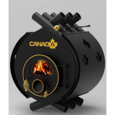 Дровяная печь «Canada» «О3» 27 кВт со стеклом и кожухом
