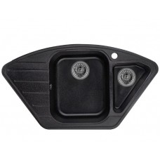 Гранитная мойка Minola MTG 5180-89 черный