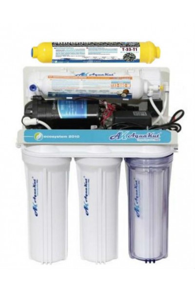 Фильтр Осмос AquaKut с помпой 75G RO-6 U02 (минерализатор)